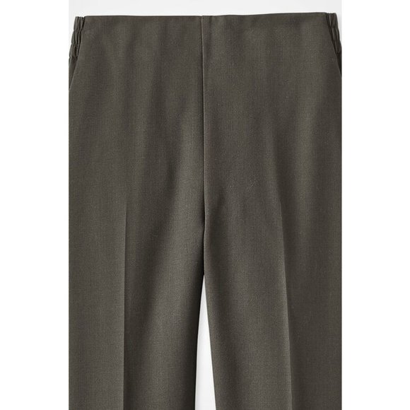 Coldwater Creek Twill Slim Leg Pull On Ankle Pants 18 - Picture 2 of 2